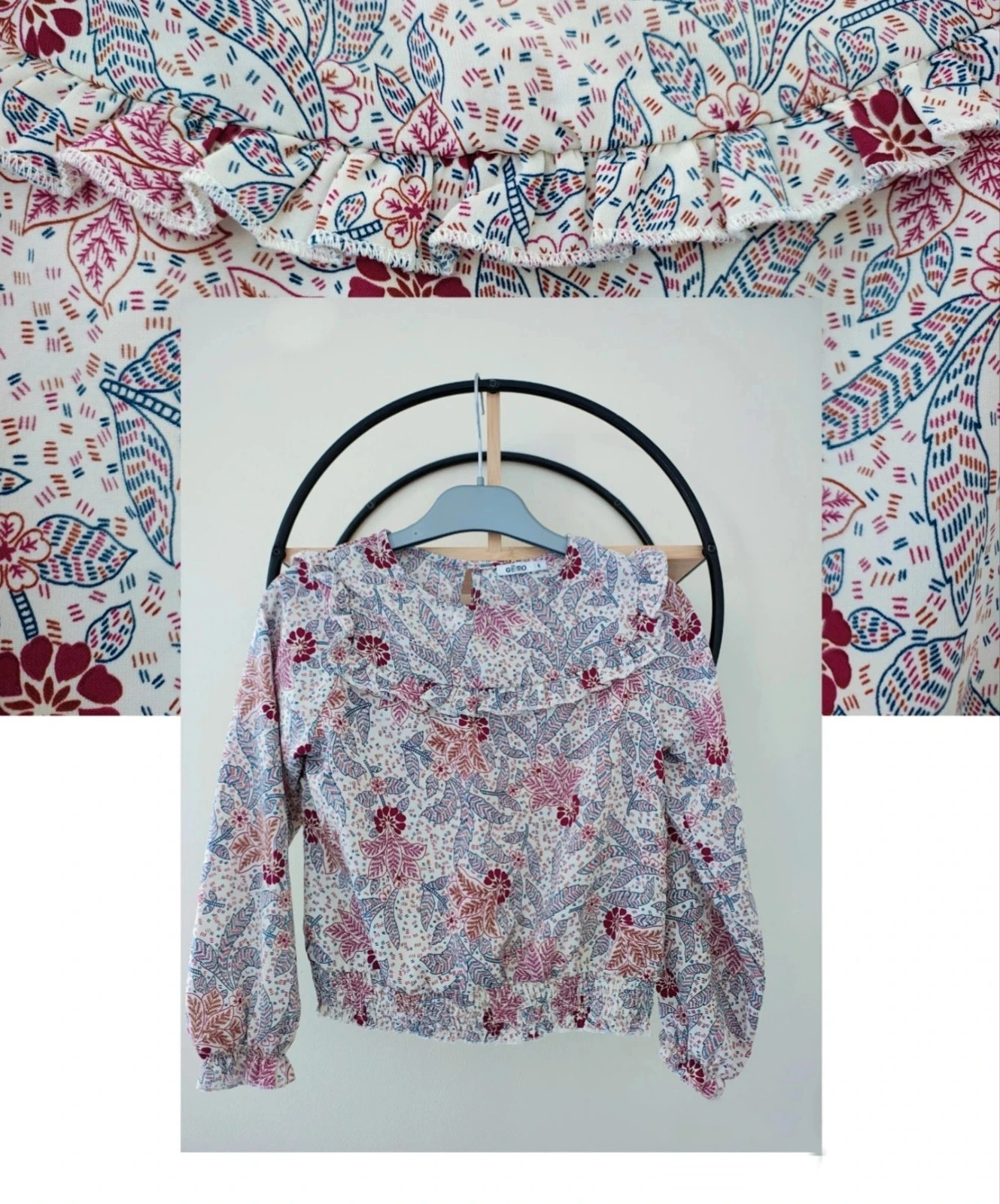8 ans blouse Gémo